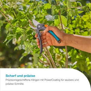 Foarfeca de gradina Gardena PremiumCut, 22 mm, manere ergonomice, made in Germany - Img 4