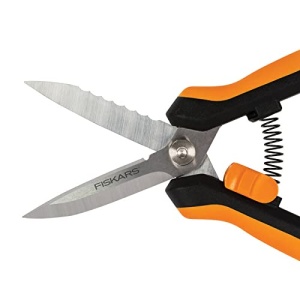 Foarfeca multifunctionala Fiskars Solid SP-320 206 cm otel inoxidabil negruportocaliu - Img 3