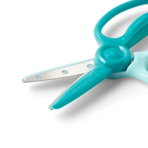 Foarfeca pentru copii Fiskars 1064068, 13 cm, Culoare Blaugrun, Usor si Sigur - Img 7