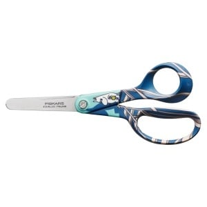 Foarfeca pentru copii Fiskars X Moomin, 13 cm, design Mumintroll, pentru dreptaci