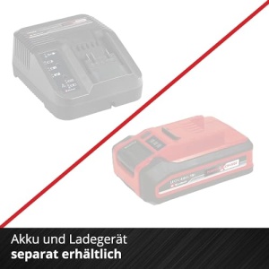 Foarfece cu fir pentru iarba si arbusti cu acumulator Einhell GE-CG 18/100 Li-Solo Power X-Change (Li-Ion, 18 V, lama de taiere a lamei de forfecare pentru iarba 100 mm, lama de forfecare pentru arbusti 200 mm, fara baterie si incarcator) - Img 5