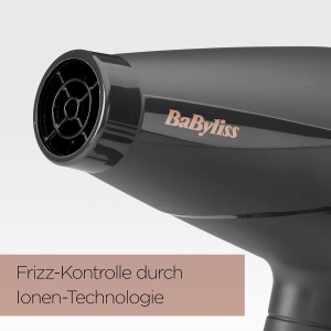 Fohn BaByliss Smooth Pro 2100 W cu Diffuzor, Ioni, Negru - Img 2