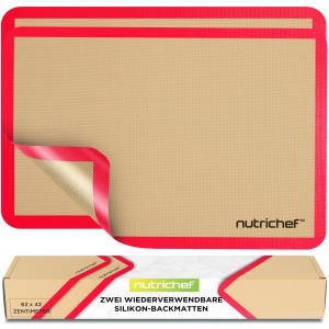Folie de copt reutilizabila NutriChef 42x62 cm, antiaderenta, PFAS si BPA-free