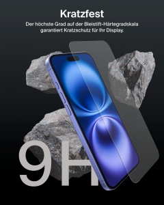 Folie de protectie Belkin InvisiGlass pentru iPhone 16 Plus, 0.29mm, antistatica - Img 6