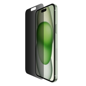 Folie de protectie Belkin TemperedGlass pentru iPhone 15 PlusiPhone 14 Pro Max, antimikrobiala, ultra subtire