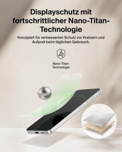 Folie de protectie Belkin Titan EcoGuard pentru Samsung Galaxy S26, anti-reflex, ultra subtire - Img 6
