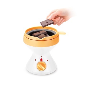 FONDUE DE CIOCOLATA TESCOMA DELICIA, 6 GAB. FONDUEGABELN, ANTIHAFT, 2 HIZESTUFEN - Img 2