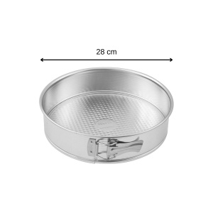 Forma de copt cu arc Zenker 6804, 28 cm, din otel emailat, argintie - Img 3