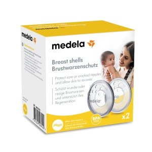 Formatoare de san Medela - Fara BPA, din silicon moale, cu gauri de ventilatie, 2 bucati - Img 4