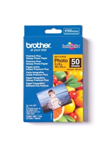 Fotopapier A6 Brother BP71GP50, 50 coli, 260gm, finisaj lucios - Img 2