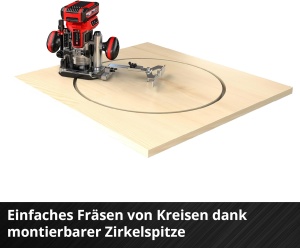 Freza multifunctionala Einhell TP-RO 18 Set Li BL-Solo Brushless 18V fara acumulator - Img 8