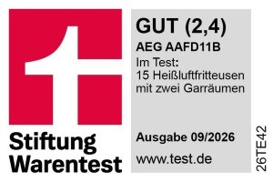 Friteuza cu aer cald AEG AAFD11B, 11 L, cu doua compartimente - Img 13