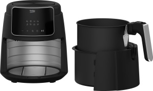 Friteuza cu aer cald Beko FRL2244B, 1500 W, 4.7 l, negru - Img 3