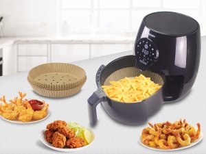 Friteuza cu aer cald Beper C103ACC001, set 100 buc, 20 cm, antiaderent - Img 6