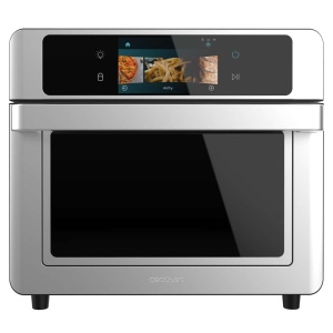 Friteuza cu aer cald Cecotec BakeFry 3000, 30L, 1700W, Touch Steel - Img 2