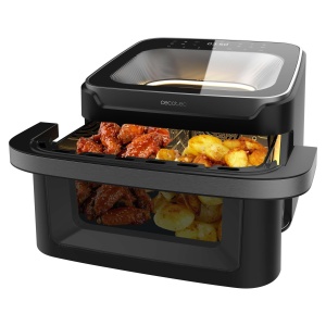 Friteuza cu aer cald Cecotec Cecofry Advance 10000 Full Vision 2200W 10L Display color 12 programe