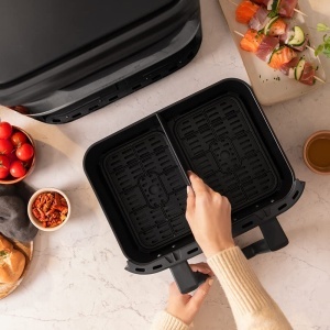 Friteuza cu aer cald Cecotec CecoFry Advance Double, 9L, 2850W, Digitala - Img 3