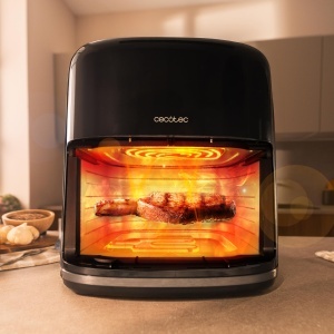 Friteuza cu aer cald Cecotec CecoFry Advance Double 9L 2850W PerfectCook Tehnologie - Img 8