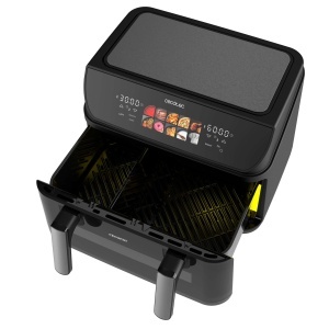 Friteuza cu aer cald Cecotec CecofryGrill Duoheat 10000, 10L, 2800W - Img 2