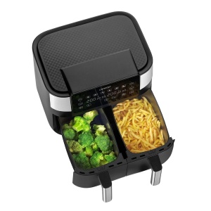 Friteuza cu aer cald Concept FR8000, 2850 W, 8 l, neagrasilver - Img 4