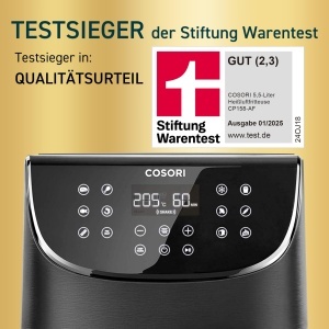 Friteuza cu aer cald Cosori, model CP158-AF, 5,5L, 11 functii - Img 2