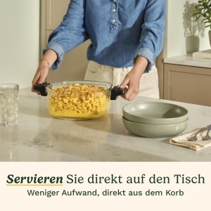 Friteuza cu aer cald Cuisinart 3,8L, cu control tactil si recipient din sticla - Img 6