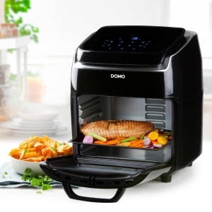 Friteuza cu aer cald DOMO DO534FR, 10 L, 1800 W, Negru - Img 8