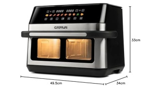 Friteuza cu aer cald G3 Ferrari G10223, 2200W, 12 Litri, 10 Programe - Img 7
