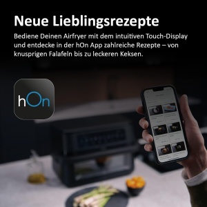 Friteuza cu aer cald Haier Flex 11 L 8 functii Dual Zone - Img 8