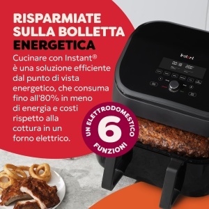 Friteuza cu aer cald Instant Pot Versazone Dual, 8,5 l, negru, 8 in 1 - Img 4