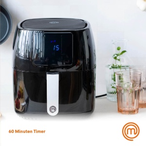 Friteuza cu aer cald MasterChef 4.5L 1400W, neagra, cu touchscreen - Img 7