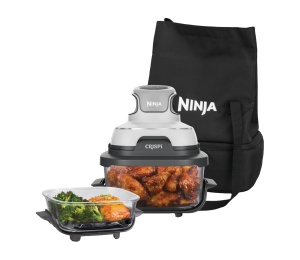 Friteuza cu aer cald Ninja CRISPi FN102EU, 3.8L 1.4L, 1700W, Alba