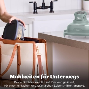 Friteuza cu aer cald Ninja CRISPi FN201EUGN8, 3.8 L, 1700 W, Salbeigrun - Img 11