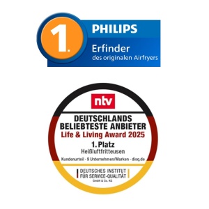 Friteuza cu aer cald Philips Airfryer 4000 Series NA46000, 10L, 2 cosuri - Img 3
