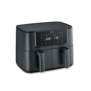 Friteuza cu aer cald Severin FR 2463 Dual Zone 2x4L 2600W Touch Display Negru