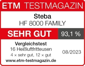 Friteuza cu aer cald Steba HF 8000, 8L, multifunctionala - Img 3