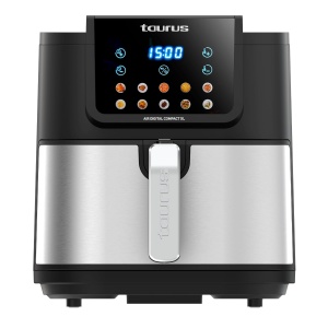Friteuza cu aer cald Taurus 1700W, 8L, 8 programe, design compact