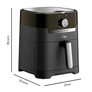 Friteuza cu aer cald Tefal Easy Fry Grill XL, 4.6 L, 2-in-1, Alb - Img 7