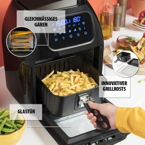 Friteuza cu aer cald Tristar FR-6964, 10 litri, 1800W, design modern - Img 6