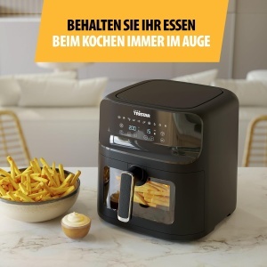 Friteuza cu aer cald Tristar FR-9039, 7.5 L, 1700 W, Touchscreen, Negru - Img 5