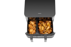 Friteuza cu aer cald Xiaomi Dual Zone 10L, 2700W, Neagra - Img 10