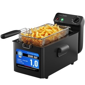 Friteuza cu ulei ProfiCook PC FR 1325, 3L, 2000W, inox