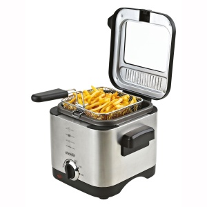 Friteuza electrica Mesko MS4910, 1.5 litri, 900W, inox