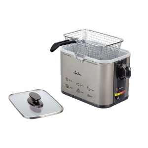 Friteuza Jata FR326E, 1000W, 1.5L, NegruSilver