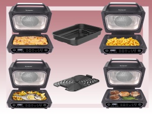Friteuza multifunctionala BEPER P101FRI081, friteuza digitala cu LED cu 8 programe, gratar cu 4 moduri de gatit, temperatura pana la 230degC, temporizator pana la 120 min, incl. accesorii, negru - Img 5