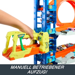 Garaj Hot Wheels Ultimativ HKX48 cu 4 Niveluri, 2 Masini, pentru Copii de la 5 Ani - Img 4