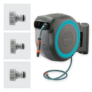 Gardena Wand-Schlauchbox RollUp L 30m Turquoise Montare pe perete Sistem automat de rulare - Img 2