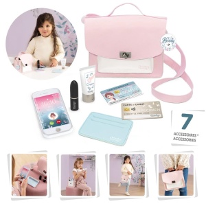 Geanta de cosmetice Smoby My Beauty Bag cu 7 accesorii, pentru copii de la 3 ani - Img 2