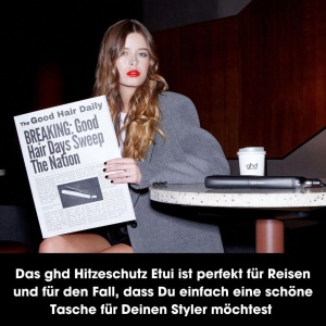 Geanta de protectie ghd Hitzeschutz pentru placi de par, satin, hipoalergenic - Img 6