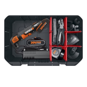 Geanta de scule WORX WA0071 Negru din plastic robust fara continut - Img 7